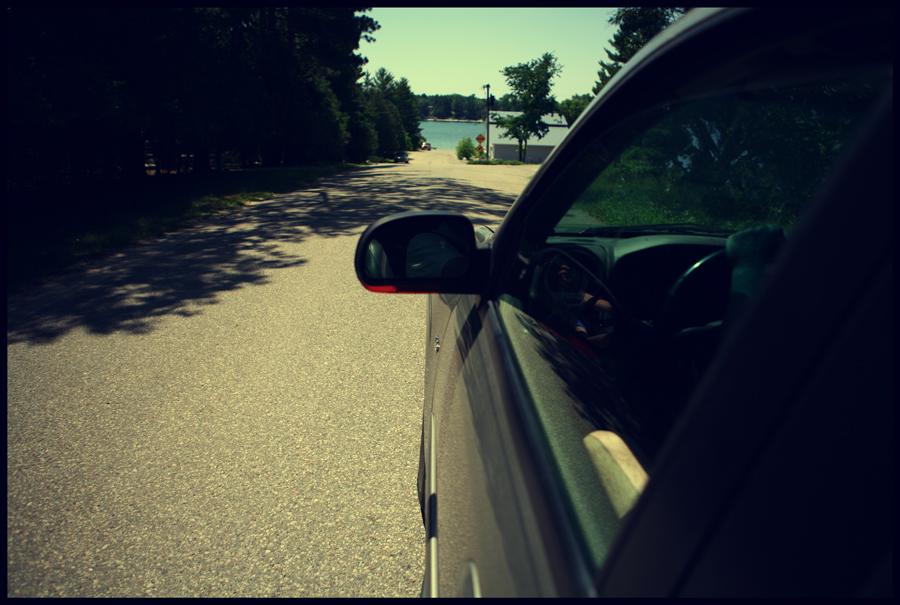 Arriving at Pleasant Lake, WI