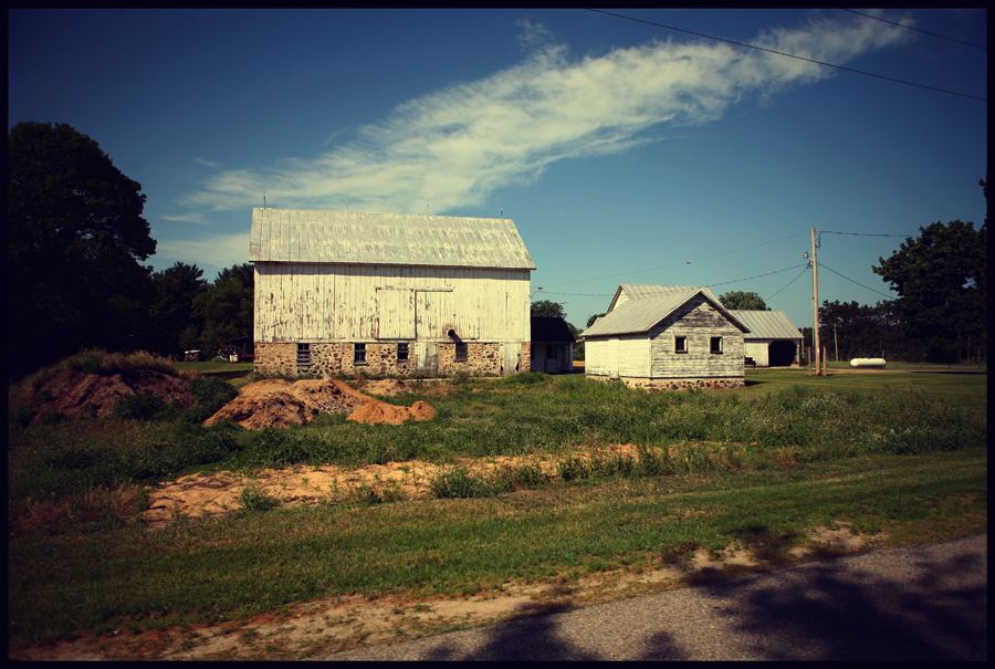 Drive by Barn