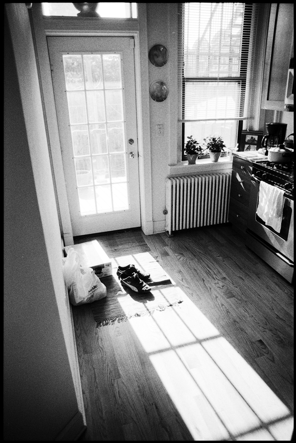 Leaving for work