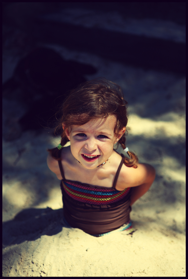 Grace in the sand