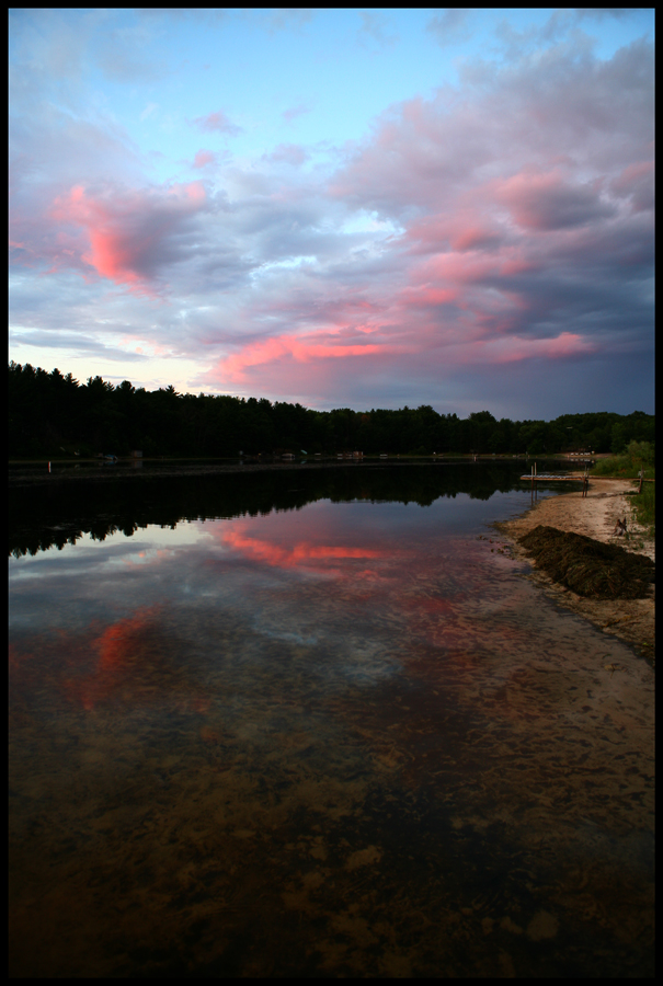 Sunset on Goose Lake