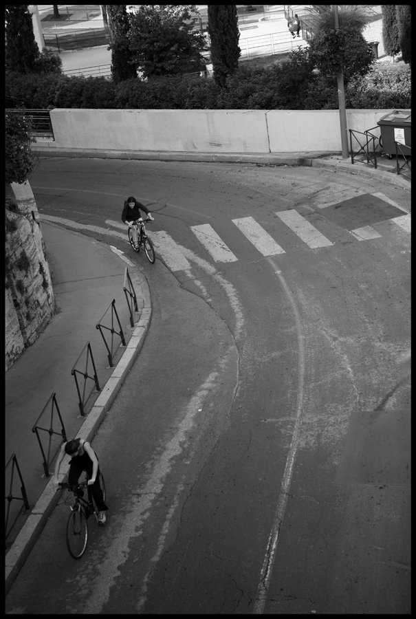 The race up the hill