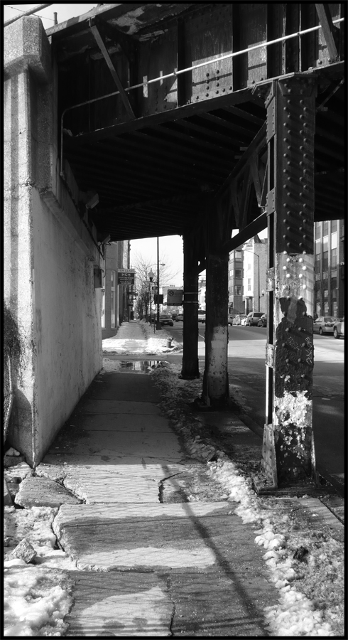 Walking down Milwaukee