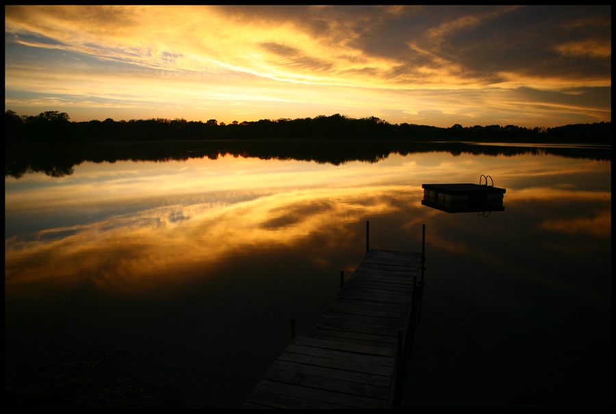 Goose Lake at Dusk