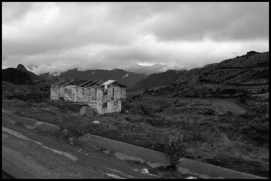 Driving in Ecuador