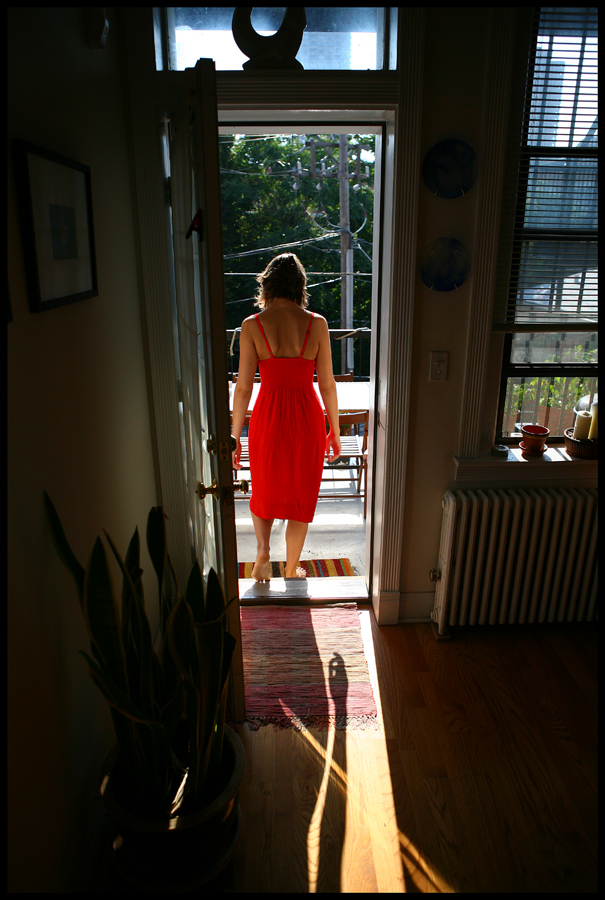 Joellen in the Doorway