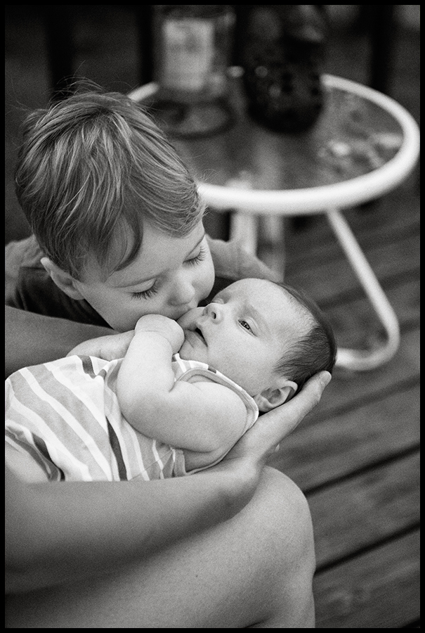 Henry and his little sister